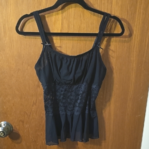 Cabernet Black Tank Top L - Picture 1 of 3